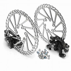 2x 160mm BICYCLE BRAKE DISC SET SBDS