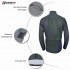RAINCOAT BLACK CAMOUFLAGE JACKET WITH POCKET