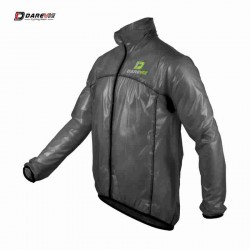 RAINCOAT BLACK CAMOUFLAGE JACKET WITH POCKET