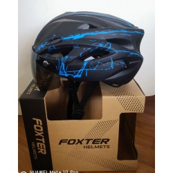 FOXTER CYCLING HELMET WITH MAGNET GOGGLES FTH005