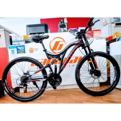 FOXTER 26" Full Suspension DH Fork Disc Gear Bike BFT26FS501